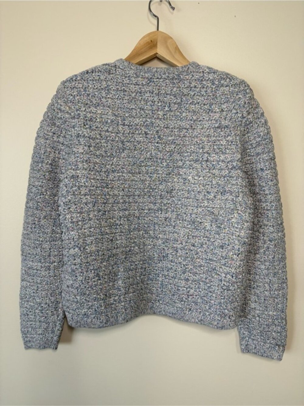ba&sh Bash Guspa Multicolor Tweed Cardigan Jacket Gray Pastel Multi | size 1 / S - Picture 10 of 16